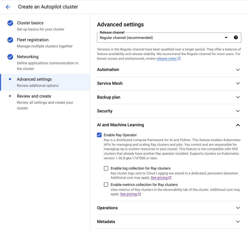 本文介紹了在Google Kubernetes Engine (GKE)上使用Ray Operator來加速Ray在生產環境中的應用。通過啟用聲明性API,用戶可以在GKE上管理Ray集群。